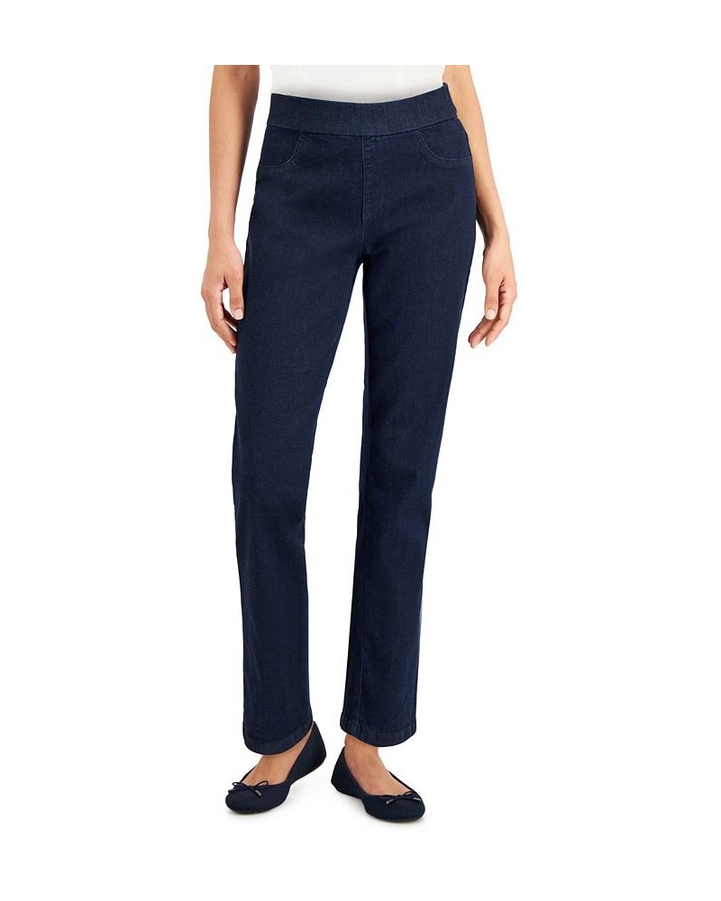 Women's Chambray Pull-On Jeans Moonlight $16.79 Pants