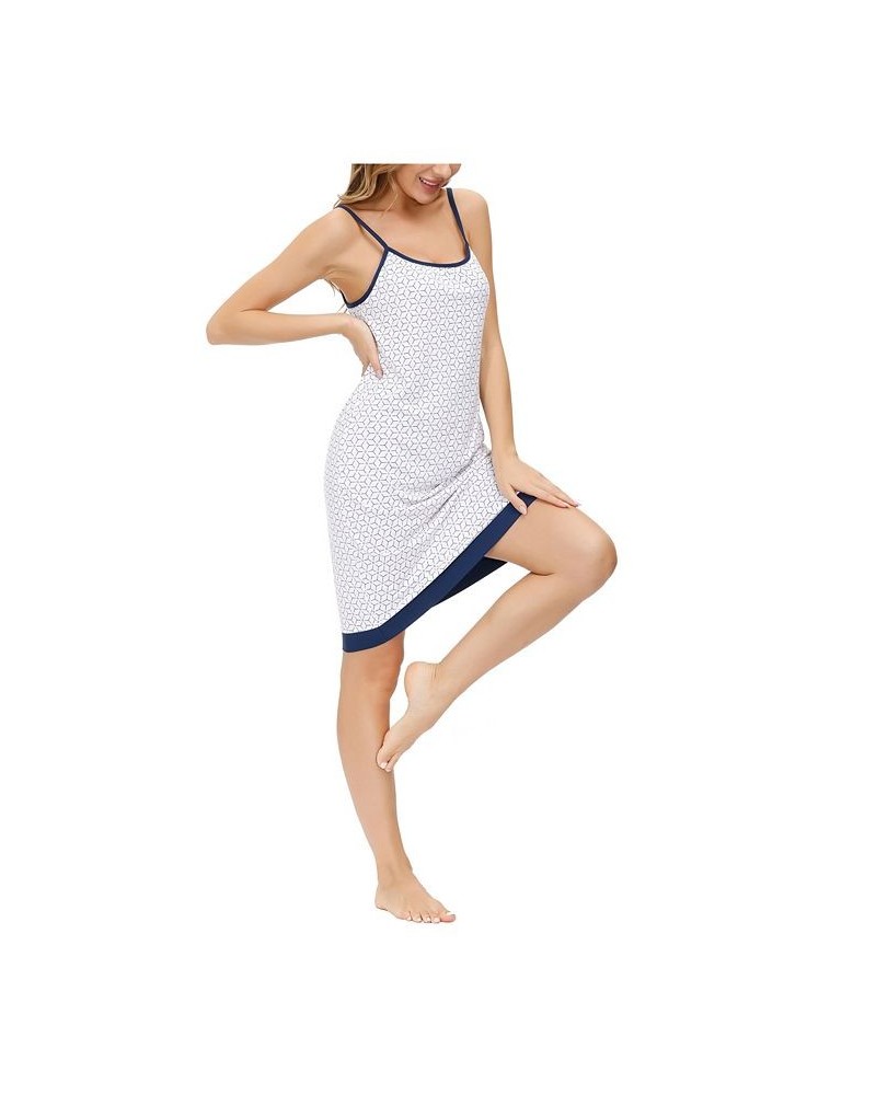 Women's Strappy Chemise Blue $20.80 Sleepwear