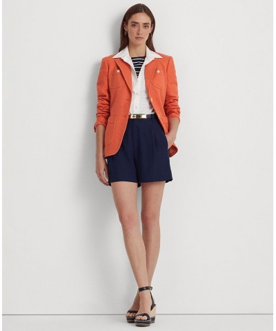 Petite Two-Button Blazer Peach $56.13 Jackets