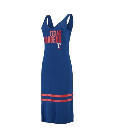 Women's Royal Texas Rangers Opening Day Maxi Dress Royal $30.00 Dresses