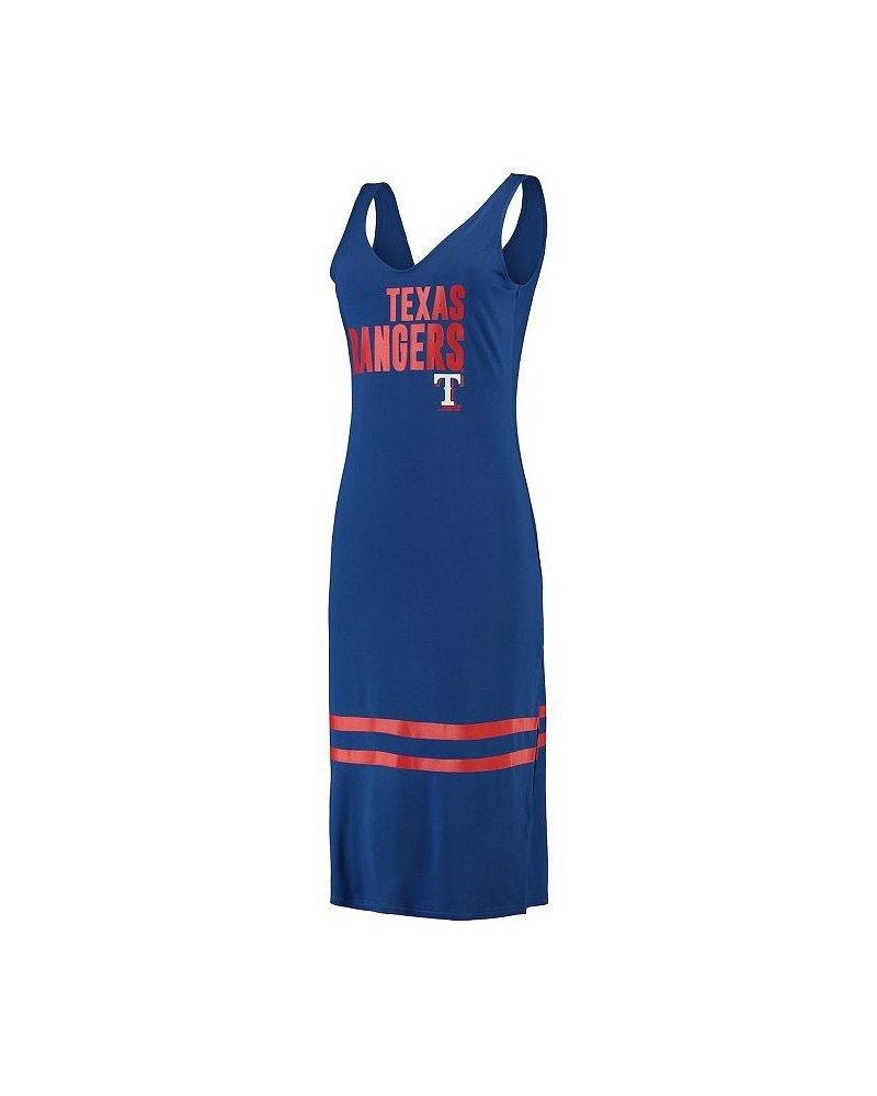 Women's Royal Texas Rangers Opening Day Maxi Dress Royal $30.00 Dresses