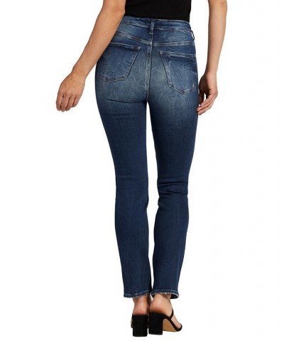 Women's Infinite Fit High Rise Straight Leg Jeans Indigo $34.32 Jeans