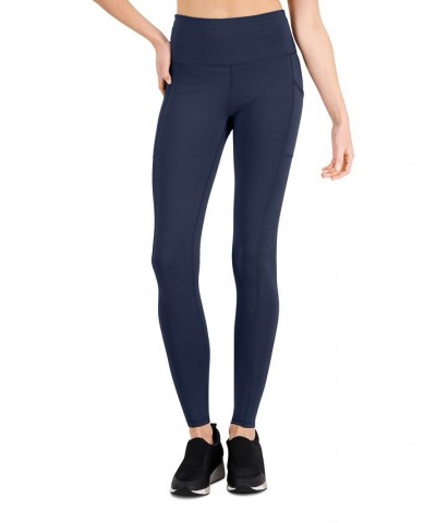 Petite Compression Pocket Full-Length Leggings Indigo Sea $12.54 Pants