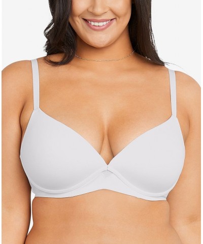 Women's One Fab Fit Wireless Demi Bra DM2301 White $13.33 Bras