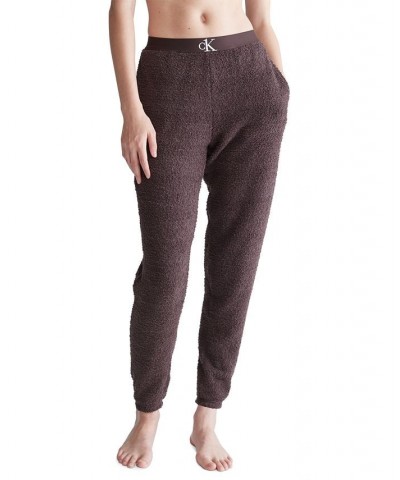 Women's Sweater Jogger Pants QS6990 Gray $35.36 Sleepwear