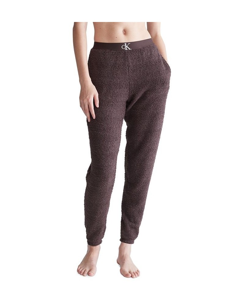 Women's Sweater Jogger Pants QS6990 Gray $35.36 Sleepwear