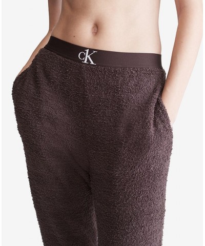 Women's Sweater Jogger Pants QS6990 Gray $35.36 Sleepwear