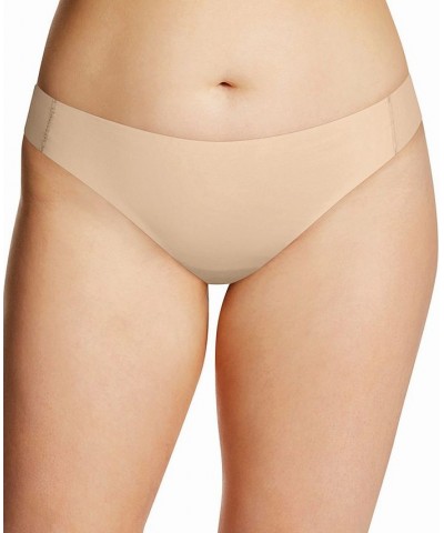 Women's Comfort Devotion Flawless No Show Thong DMLCTG Latte Lift (Nude 5) $8.25 Panty