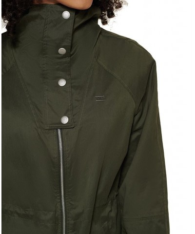 Hooded Utility Jacket Green $36.08 Jackets