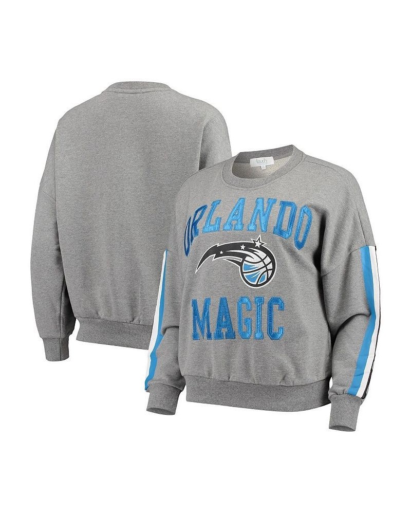 Women's by Alyssa Milano Gray Orlando Magic Slouchy Rookie Pullover Sweatshirt Gray $31.74 Sweatshirts