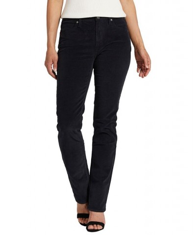 Women's Ruby Mid Rise Straight Leg Pants Black $45.76 Pants