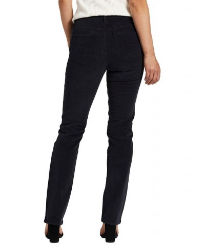 Women's Ruby Mid Rise Straight Leg Pants Black $45.76 Pants