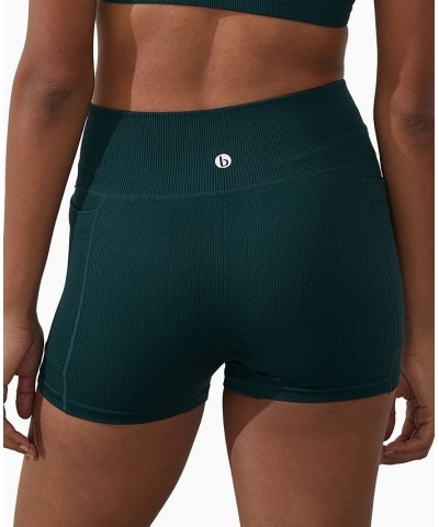 Women's Seamless Shortie Green $23.99 Shorts