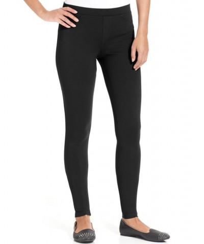 Women's Ponte Leggings Black $34.56 Pants