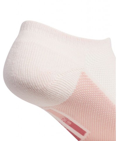 Women's 3-Pk. Superlite Three-Stripe No-Show Socks Pink $11.04 Socks