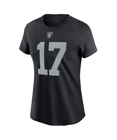 Women's Davante Adams Black Las Vegas Raiders Player Name & Number T-shirt Black $20.00 Tops