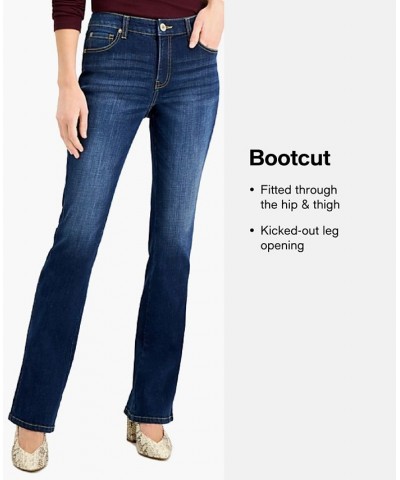 Women's Curvy-Fit Bootcut Jeans in Regular and Long Lengths Stream Wash $12.00 Jeans