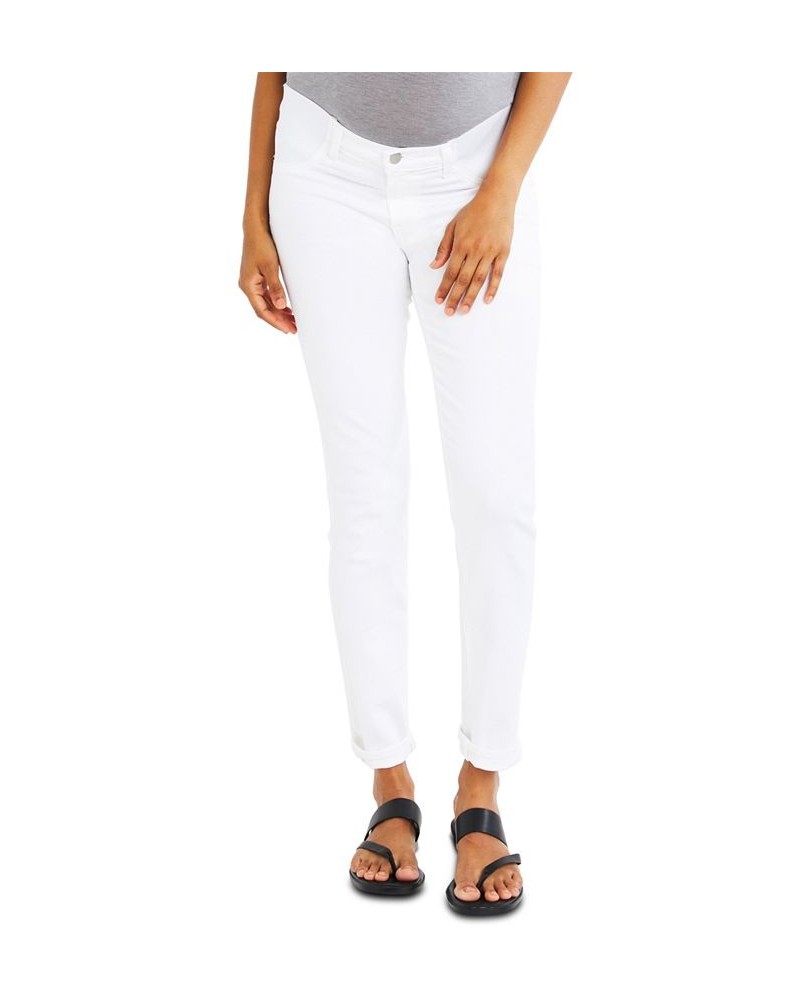 Maternity Skinny Jeans White $76.50 Jeans