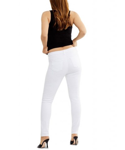 Maternity Skinny Jeans White $76.50 Jeans