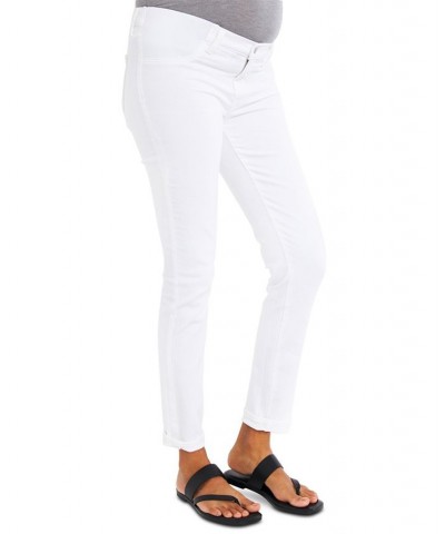 Maternity Skinny Jeans White $76.50 Jeans