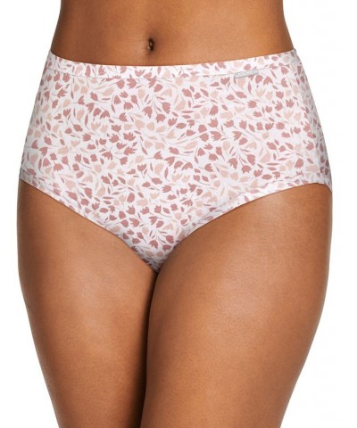 Elance Brief 3 Pack Underwear 1484 1486 Extended Sizes White/prim Floral/earth Rose $11.04 Panty