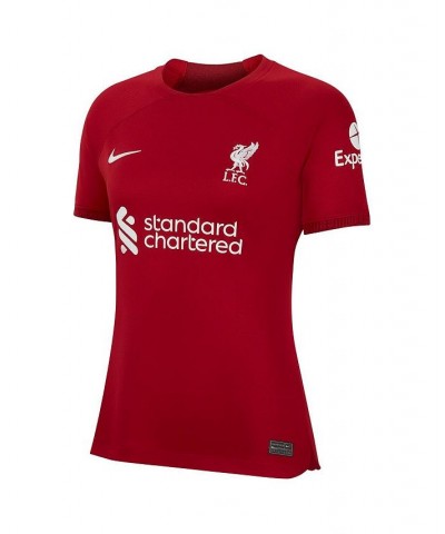 Women's Virgil Van Dijk Red Liverpool 2022/23 Home Replica Player Jersey Red $50.40 Jersey