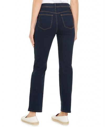 Petite High Rise Natural Straight-Leg Jeans Fortress $17.09 Jeans