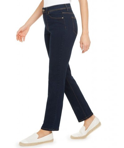 Petite High Rise Natural Straight-Leg Jeans Fortress $17.09 Jeans