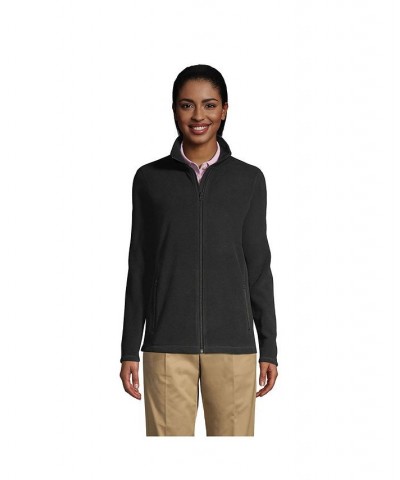 School Uniform Women's Full-Zip Mid-Weight Fleece Jacket Dark charcoal $30.85 Jackets