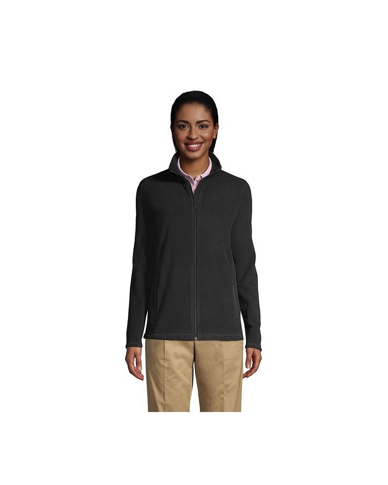 School Uniform Women's Full-Zip Mid-Weight Fleece Jacket Dark charcoal $30.85 Jackets