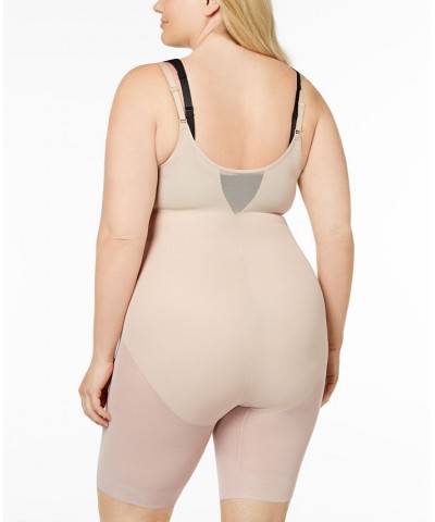 Women's Extra Firm Tummy-Control Open Bust Thigh Slimming Body Shaper 2781 Black $39.20 Shapewear