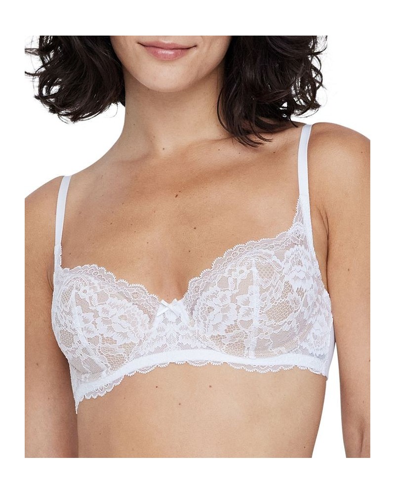 Women's Minx Balconette T-Shirt Bra 322100 White $22.26 Bras