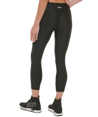 Women's High Shine High-Waist Zip Leggings black/black $25.96 Pants