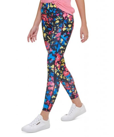 Women's Active Printed Pocket Leggings Scatter Heather $21.07 Pants