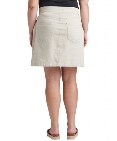 Plus Size On the Go Pull-On Skort Stone $31.20 Shorts