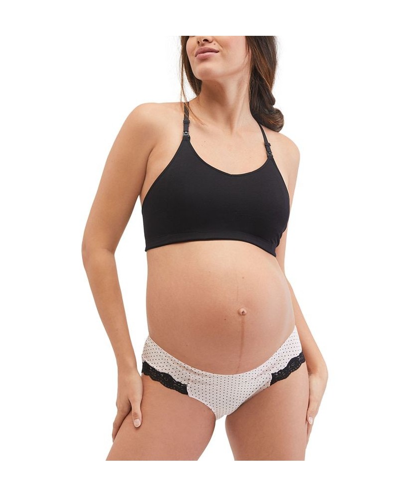 Mimi Crossover Maternity & Nursing Bra Black $16.20 Bras