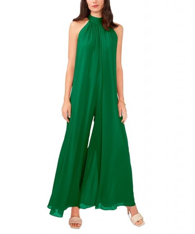 Women's Halter Jumpsuit Green $33.31 Pants