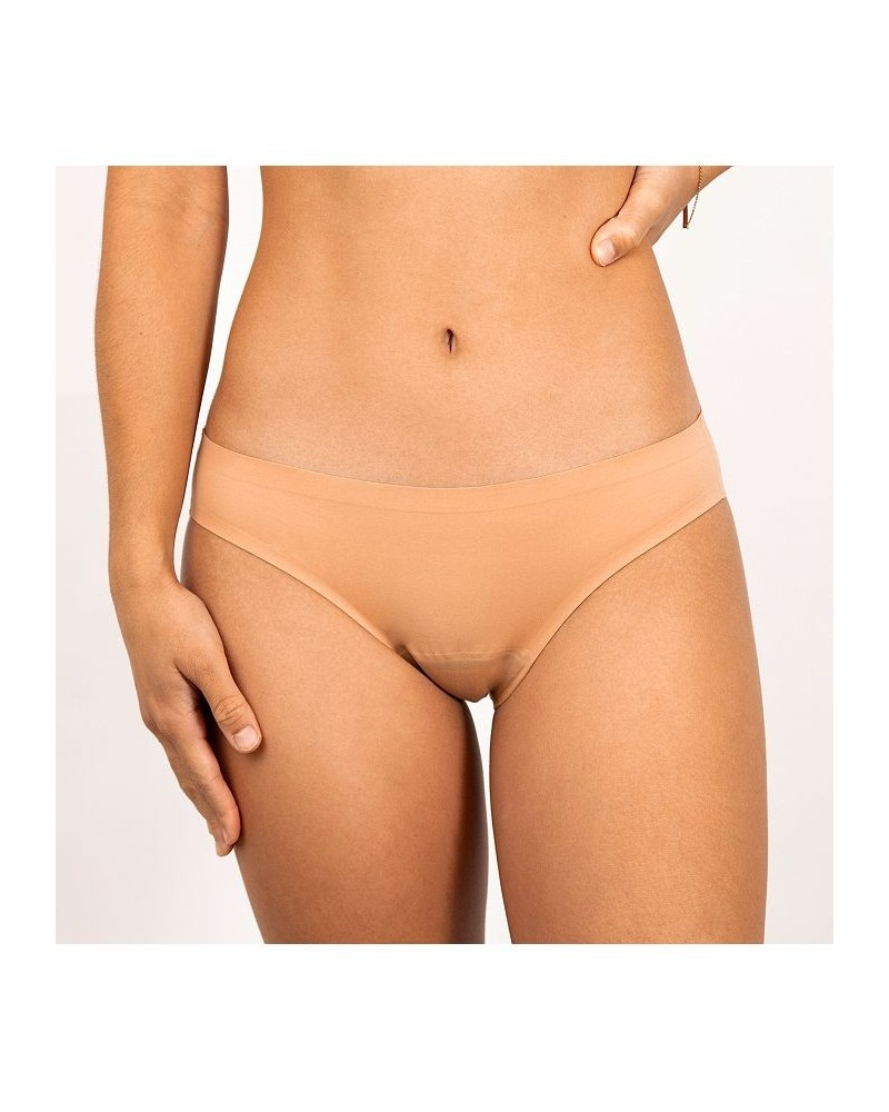 Leak proof Seamless Bikini Tan/Beige $18.04 Panty