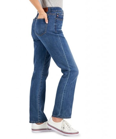 Women's Tribeca TH Flex Straight-Leg Jeans Enchant Wash $20.16 Jeans