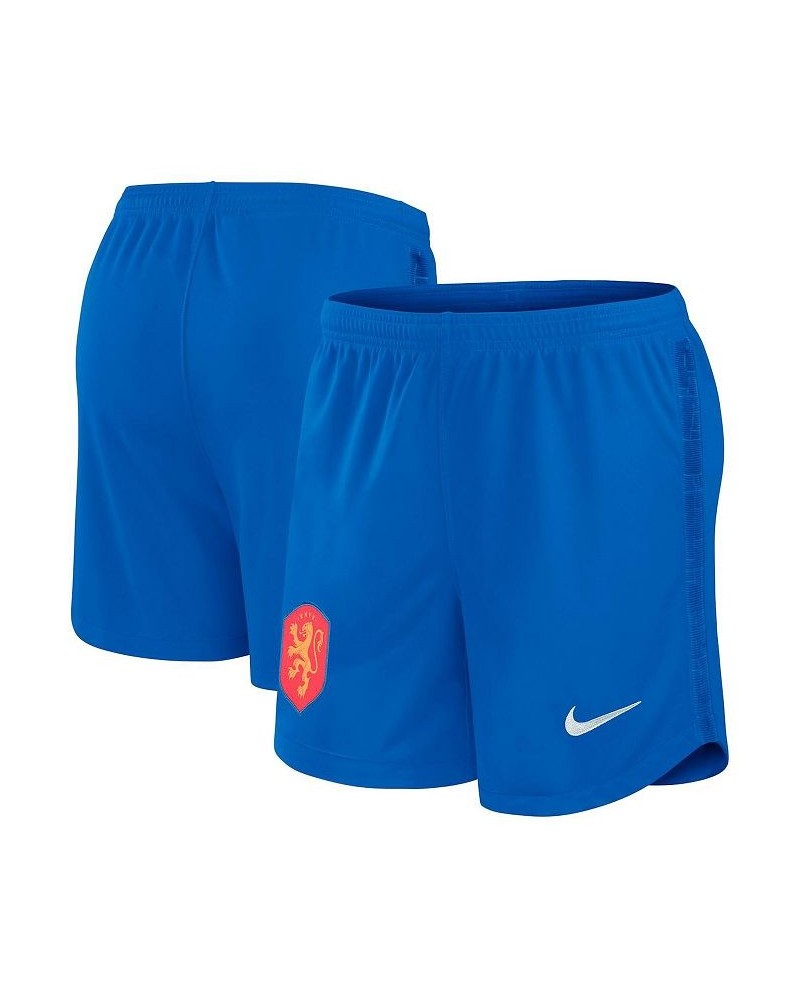 Women's Blue Netherlands Women's National Team 2021 Stadium Home/Away Performance Shorts Blue $23.50 Shorts