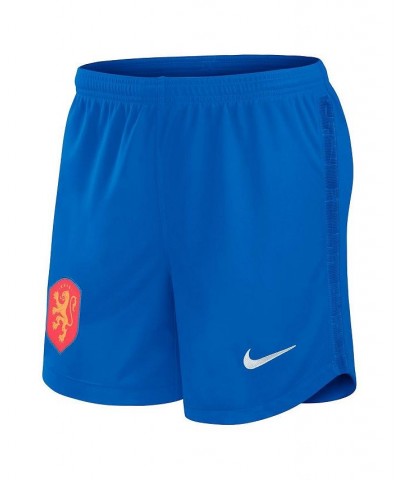 Women's Blue Netherlands Women's National Team 2021 Stadium Home/Away Performance Shorts Blue $23.50 Shorts