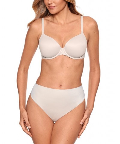 Women's Light Shaping Waistline Thong Underwear 2538 Tan/Beige $18.13 Shapewear