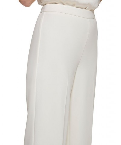 Petite Wide-Leg Side-Zip Pants Buttercream $29.50 Pants