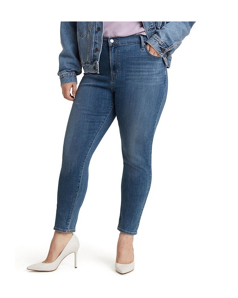 Trendy Plus Size 721 High-Rise Skinny Jeans Lapis Air $28.70 Jeans