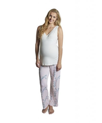 Women's Analise During & After 5-Piece Maternity/Nursing Sleep Set Lily $37.40 Sleepwear