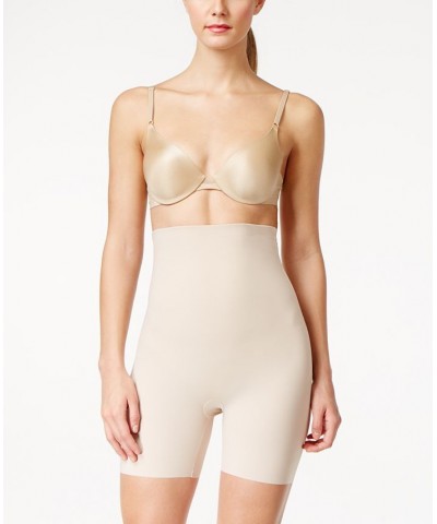 Women's Light Control High-Waist Thigh Slimmer DM2561 Tan/Beige $20.68 Shapewear