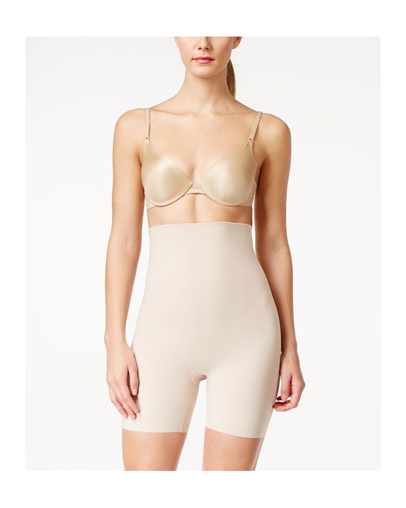 Women's Light Control High-Waist Thigh Slimmer DM2561 Tan/Beige $20.68 Shapewear