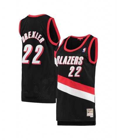 Women's Clyde Drexler Black Portland Trail Blazers 1991-92 Hardwood Classics Swingman Jersey Black $52.90 Jersey