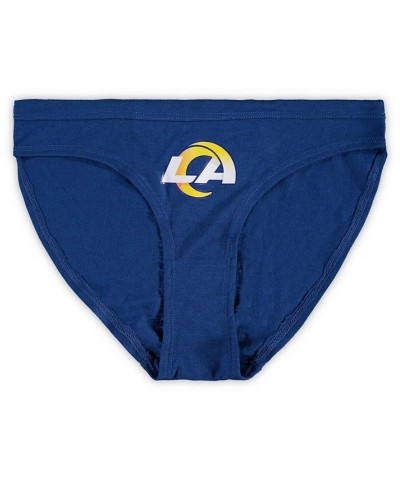 Women's Royal Los Angeles Rams Solid Panties Royal Blue $13.16 Panty