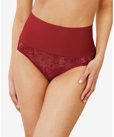 Tame Your Tummy Firm Control Brief DM0051 Red $12.53 Shapewear